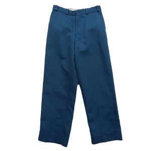 古着 カナダ製 スラックス パンツ ティールブルー サイズ表記：-　gd41092
