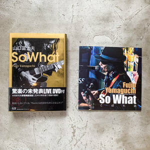 【レア!!】 山口冨士夫 / So What 【2巻セット】 Fujio Yamaguchi ダイナマイツ 村八分 フラワー・トラベリン・バンド 