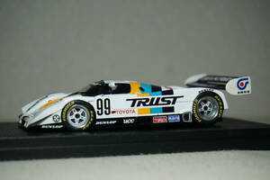 1/43 JSPC ignition model TOYOTA 92C-V #99 TRUST 1992 トヨタ トラスト 90C-V 92 CV 92-CV C V トムス Toms Tom