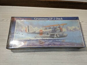 【F585】【未組立】 グレンコモデル Grumman J2F-2 DUCK 水上機 プラモデル 1/48 GLENCOE MODELS 戦闘機 軍用機