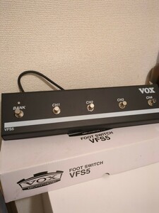 VOX VFS5 フットスイッチ VTシリーズ