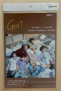 ガットセブン GOT7 のラミネート加工写真(A4サイズ下敷き)　ｋポップ　