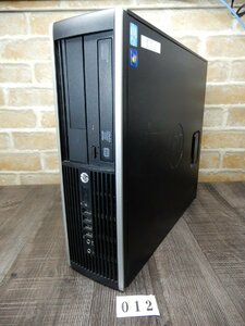 12★Windows7 プロ 32bit★Core i3★DVDRWマルチ★メモリ4GB★500GBハードディスク★HP★省スペースパソコン★Elite6300