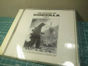 THE HISTORY OF GODZILLA Vol.1 ヒストリー オブ ゴジラ CD　中古 