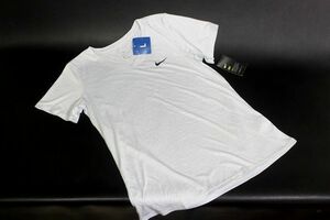 NIKE ナイキ レディース Vネックシャツ DRI-FIT スポーツ/ランニング サイズL★送料310円★