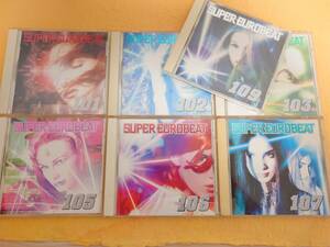 SUPER EUROBEAT VOL. 101 102 103 105 106 107 109 7枚セット スーパーユーロビート