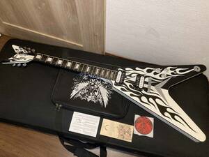 綺麗 Dean MICHAEL SCHENKER custom flame graphic 動画有 フライングV シェンカー