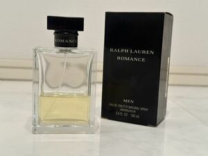 【即決も】★希少★RALPH LAUREN ラルフローレンROMANCE MEN 箱付 ロマンス メン50mlオードトワレ