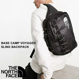 NORTHFACE ◆ノースフェイス◆ベース キャンプ ボイジャー スリング バッグ／ボディバッグ ／黒