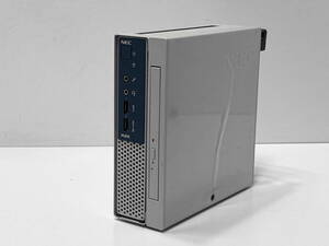 ★1円スタート 超省スペース NEC VersaPro タイプMC MKL34C-1 Core i3 7100T 3.4GHz/4GB/HDD500GB/DVDドライブ付属