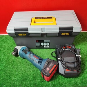 【中古品】〇BOSCH(ボッシュ) 18Vバッテリーディスクグラインダー GWS18V-LI　【岩槻店】