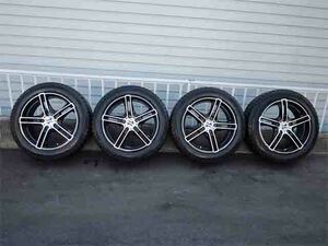 中古 BMW/MINI/ミニ/クロスオーバー/DUNLOP/ダンロップ/205/55R17 91Q/17インチAW/スタッドレスタイヤ+ホイール(17×7J)4本セット/2014年製