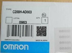 Ｔ番号適格請求 新品 オムロン OMRON PLC C200H-AD003 アナログ入力ユニット 保証６ヶ月