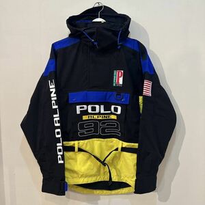 タグ付き超美品 POLO RALPH LAUREN Alpine Ski 1992 PRL1 Jacket ポロ ラルフローレン アルパイン スキー ジャケット Stadium SnowBeach 92