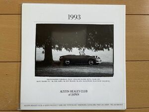＜CA＞AUSTIN HEALEY CLUB 1993 カレンダー　オースチンヒーリー