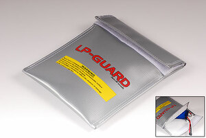 安全にリポを保管◆リポセーフバッグ　リポ電池の充電の際にも安全です