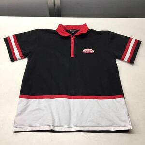 送料無料★SPALDING スポルディング★ハーフジップ ポロシャツ 半袖Tシャツ★キッズ ジュニア 160★スポーツウェア♯30409sj121