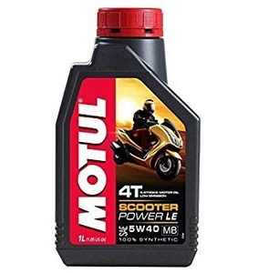 =正規品=　MOTUL モチュール Scooter Power LE【5W40】1L ★スクーター専用★