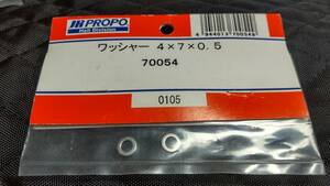 JR　70054　ワッシャー　4ｘ7ｘ0.5