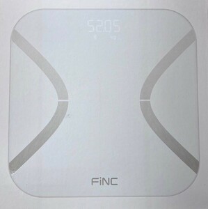 体組成計　FinC　CS20E-mini　ホワイト