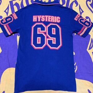 Hysteric glamour☆メンズ69ポロシャツ☆完売品！激レア！ヒステリックグラマー HG ヒスミニ オゾン