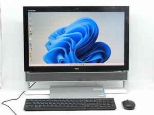 中古 一体型パソコン Windows11+office NEC VN770/S core i7-4700MQ/新品SSD512GB/メモリ16GB/無線内蔵/23インチ　送料無料