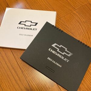 希少！シボレー 2022年 卓上カレンダー 公式 Chevrolet コルベット カマロ