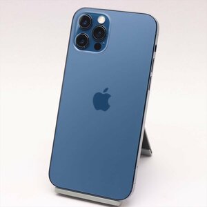 Apple iPhone12 Pro 128GB Pacific Blue A2406 MGM83J/A バッテリ78% ■ドコモ★Joshin9886【1円開始・送料無料】