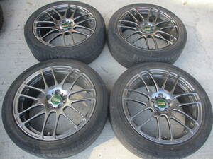 ＢＢＳ　ＲＥ　１７in　ＰＣＤ１００　７ＪＪ　ＯＦＦ＋４８　鍛造　２１５／４５Ｒ１７　プリウス　カルディナ　ウイッシュ　レガシー