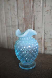 アンティーク　フェントンガラス　フラワーベース [ab2-543]花瓶ビンテージディスプレイオブジェインテリアコレクション