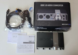 ZOOM オーディオインターフェース UAC-2 USB3.0/2.0 AUDIO CONVERTER