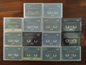 DATテープ SONY デジタルオーディオテープ DM90 14本 DM60 10本 合計24本