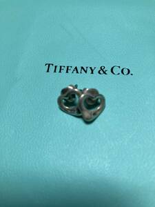 中古　TIFFANY&Co. ティファニー オープンハート 925 ピアス 