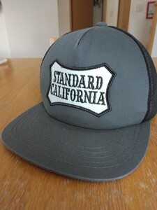 STANDARD CALIFORNIA キャップ　スタンダードカリフォルニア　春夏　ワッペン　ロゴキャップ　古着　