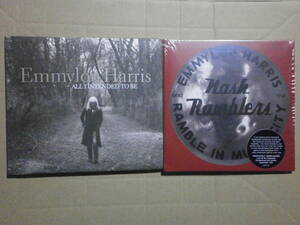 エミルー・ハリス 紙ジャケ２枚 「ALL I INTENDED TO BE」「EMMYLOU HARRIS and the NASH RAMBLERS The Lost Concert 1990」