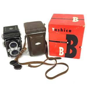 YASHICAFLEX Model B Yashikor 1:3.5 80mm 二眼レフフィルムカメラ 箱付き