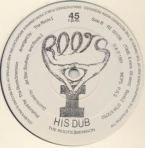 Aqua Levi & The Roots Imension His Foundation 激シブ黒煙ROOTS！！1991 Roots I Records 