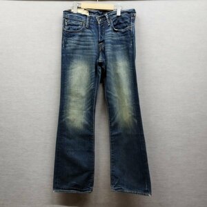 D179 Abercrombie & Fitch アバクロンビー&フィッチ デニム パンツ W28 L30 インディゴ フレア ブーツカット ジーンズ アメカジ カジュアル