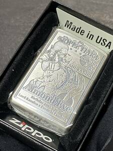 ヤフオク　サブ垢 zippo アーモンドアイ 前面刻印 競馬 希少モデル 2021年製 Almond Eye シルバーインナー 2020年製 ケース 保証書付き 