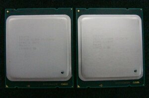 vy13 Intel Xeon E5-2687W 3.10GHz SR0KG LGA2011 2個セット