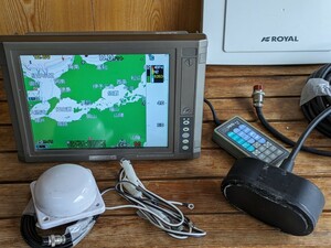 ロイヤル　大画面12.1インチRF-HG2200NFiiiBD　2周波1kwＧＰＳ魚探　