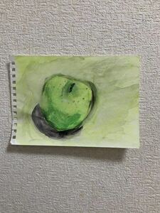 絵描きhiro C「青リンゴ」