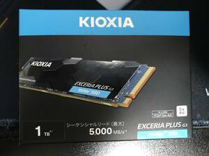 KIOXIA EXCERIA PLUS G3 NVMe 1TB 動作確認済 正常判定 使用時間15時間