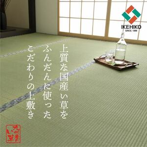 純国産 い草 上敷き 上質ない草で作った カーペット 双目織 江戸間4.5畳(約261×261cm）