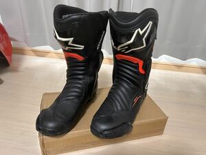 【美品】alpinestars アルパインスターズ　SMX-6 V2 ブーツ 41(26.0cm)サイズ 