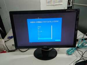 BENQ GL2250 GL2250-B ワイドモニター 液晶モニター LED 動作確認済み LEDモニター パソコン モニター