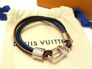 ■新品同様■ LOUIS VUITTON ルイヴィトン M6423D ダミエグラフィット ブラスレLVトレブル ブレスレット アクセサリー ブラック系 AN8475