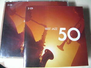 無傷CD３枚５０曲 ベスト ジャズ Best Jazz 50 有名曲 名唱 名演 ヴォーカル20曲 ラテン15曲 バラード15曲/sx