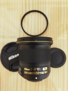 ★美品★ Nikon ニコン AF-S NIKKOR 20mm F1.8 G ED フィルター付♪