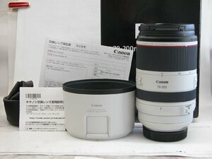 ★☆CANON RF 70-200 F2,8L iS (未記入保証書付) 新同☆★